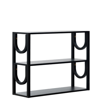 Fogia Policová sestava Arch Mini, Black Oak - DESIGNSPOT