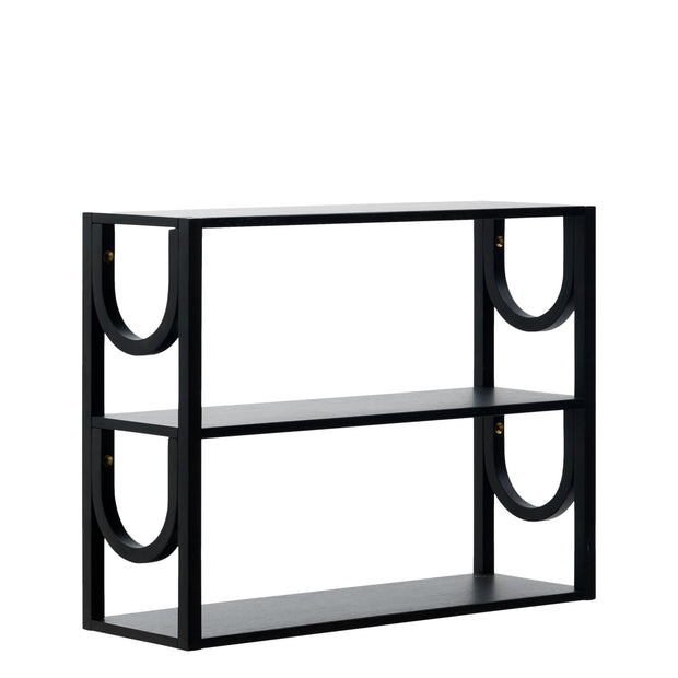 Fogia Policová sestava Arch Mini, Black Oak - DESIGNSPOT