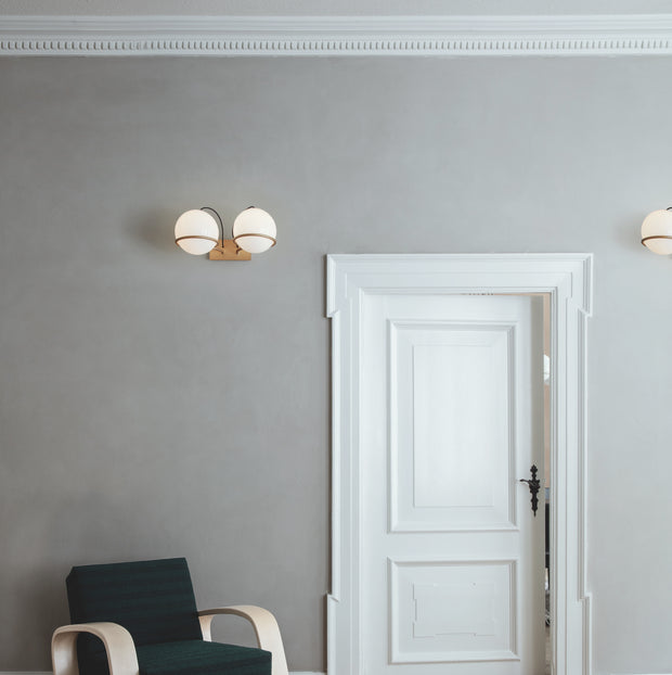 Astep Nástěnné svítidlo Model 237/238/2, Black - DESIGNSPOT