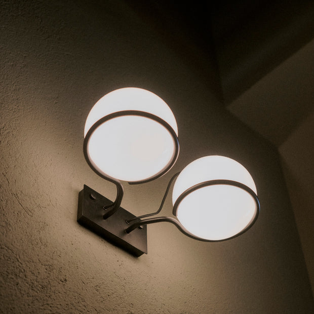 Astep Nástěnné svítidlo Model 237/238/2, Black - DESIGNSPOT