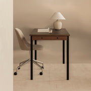 Audo Copenhagen Stůl Co Table 140x70, Chrome / Creme - DESIGNSPOT