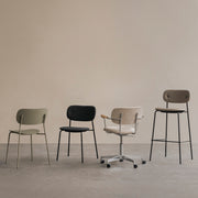 Audo Copenhagen Kancelářská židle Co Task Chair, Black / Natural Oak - DESIGNSPOT