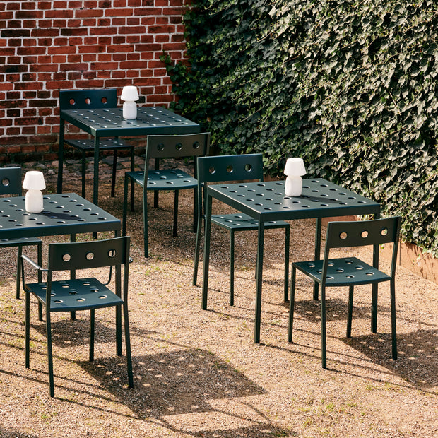 Hay Zahradní stůl Balcony Table 75, Anthracite - DESIGNSPOT