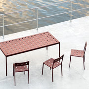 Hay Zahradní stůl Balcony Table 144, Iron Red - DESIGNSPOT