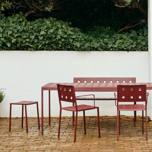 Hay Zahradní barová stolička Balcony Bar Stool High, Dark Forest - DESIGNSPOT