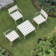 Hay Zahradní stůl Balcony Low Table 75, Chalk Beige - DESIGNSPOT