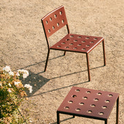 Hay Zahradní křeslo Balcony Lounge Chair, Iron Red - DESIGNSPOT