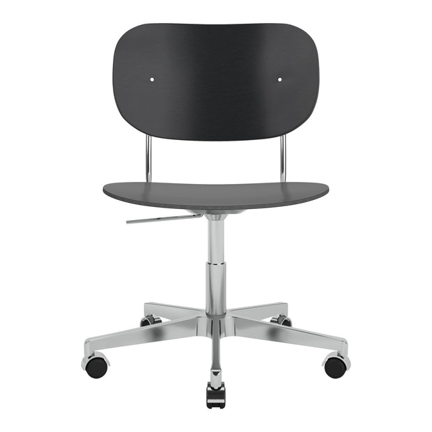 Audo Copenhagen Kancelářská židle Co Task Chair, Chrome / Black Oak - DESIGNSPOT