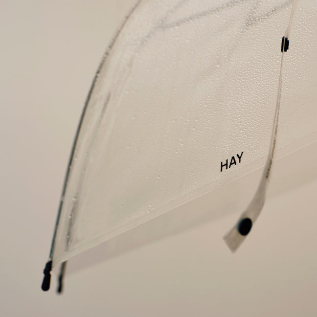 HAY Deštník Canopy, Clear - DESIGNSPOT
