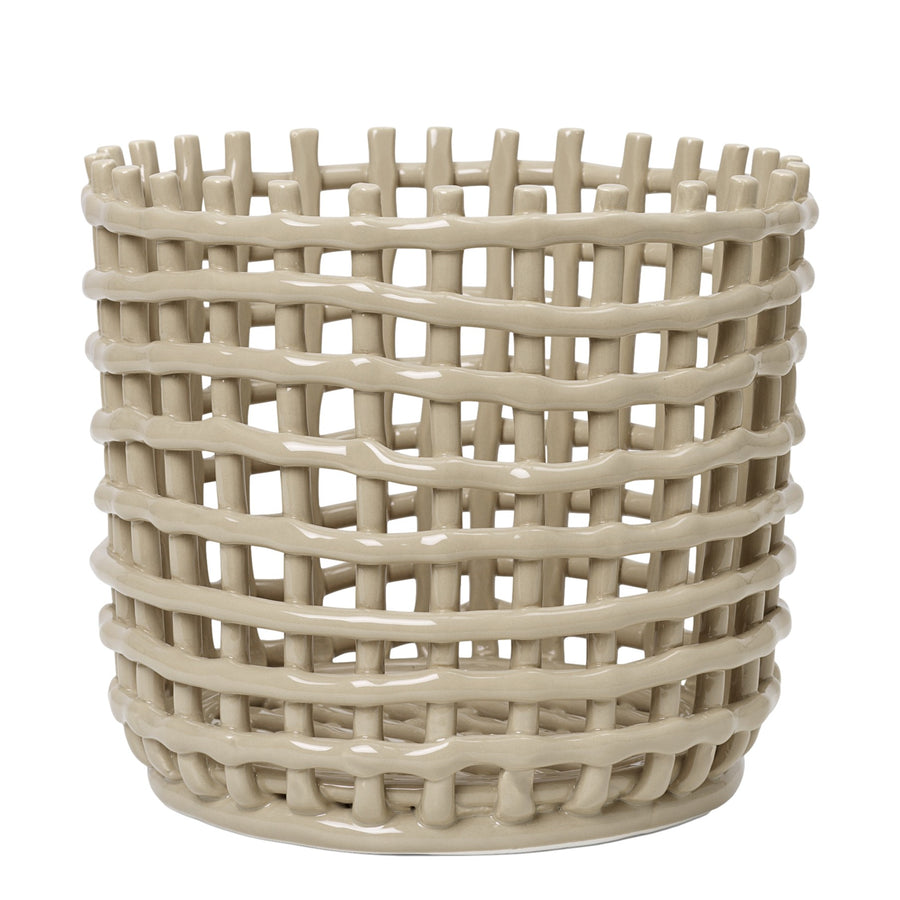 Košík Ceramic Large, Cashmere
