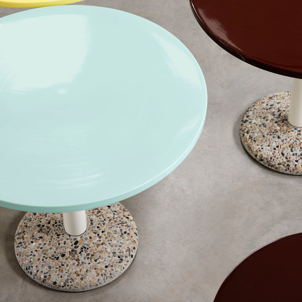 Hay Venkovní stůl Ceramic Ø70, Light Mint - DESIGNSPOT