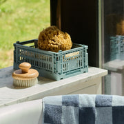 HAY Úložný box Colour Crate, Small, Warm Grey - DESIGNSPOT