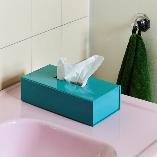 HAY Box na ubrousky Colour Storage, Ocean Blue - DESIGNSPOT