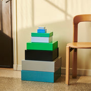 HAY Úložný box Colour Storage, M, Soft Pink - DESIGNSPOT