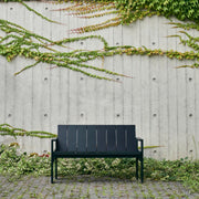 Hay Zahradní lavice Crate Dining Bench, Black - DESIGNSPOT