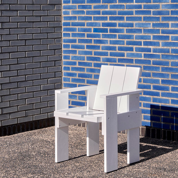 Hay Zahradní židle Crate Dining Chair, White - DESIGNSPOT