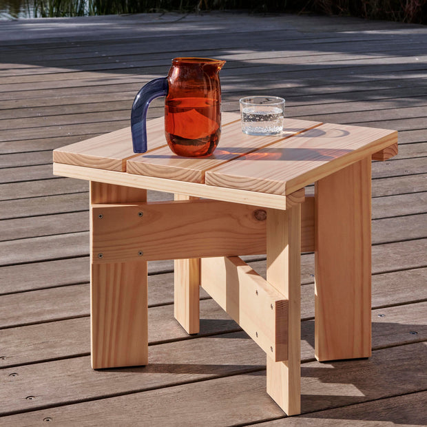 Hay Zahradní stolek Crate Low Table Small, White - DESIGNSPOT