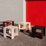 Hay Zahradní stolek Crate Side Table, Black - DESIGNSPOT