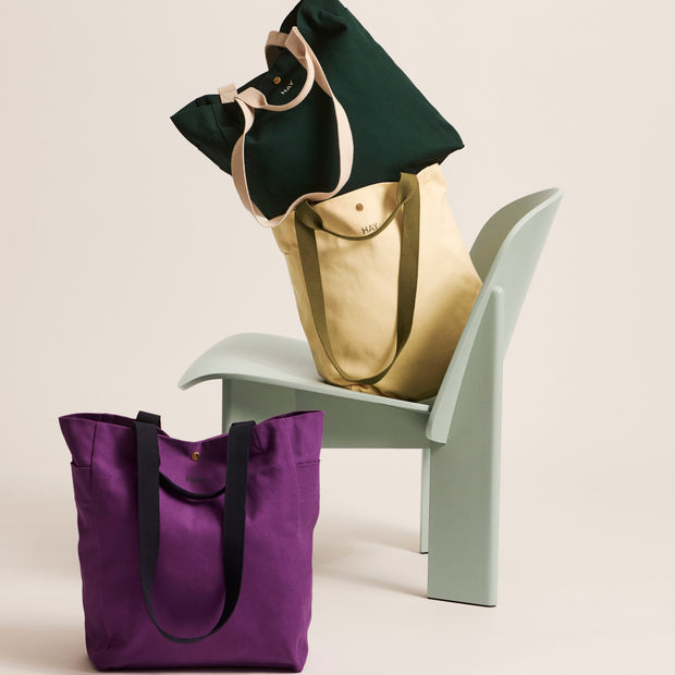 HAY Látková taška Everyday, Purple - DESIGNSPOT