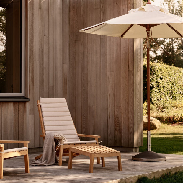 Fritz Hansen Slunečník Messina, Square, Off-White - DESIGNSPOT