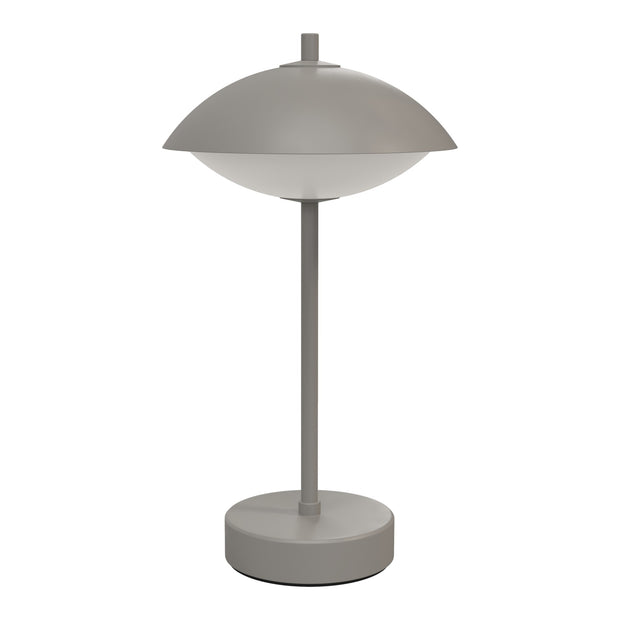 Fritz Hansen Přenosná lampa Clam, Nine Grey - DESIGNSPOT