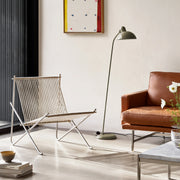 Fritz Hansen Stojací lampa Kaiser Idell, Olive Green - DESIGNSPOT