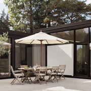 Fritz Hansen Slunečník Messina, Round, Off-White - DESIGNSPOT