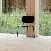 Hay Židle Soft Edge 40, Black / Oak - DESIGNSPOT