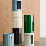 HAY Úložný stolek Facet, Low, Spinach Green - DESIGNSPOT