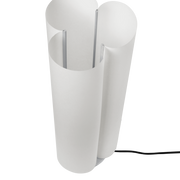 Ferm Living Stojací lampa Boe, Silver / Natural - DESIGNSPOT