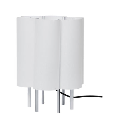 Ferm Living Stolní lampa Boe, Silver / Natural - DESIGNSPOT