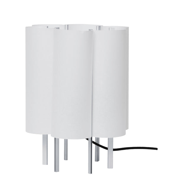 Ferm Living Stolní lampa Boe, Silver / Natural - DESIGNSPOT