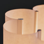 Ferm Living Stolní lampa Boe, Silver / Natural - DESIGNSPOT