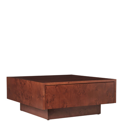 Ferm Living Konferenční stolek Burl, Dark Stained Burl - DESIGNSPOT