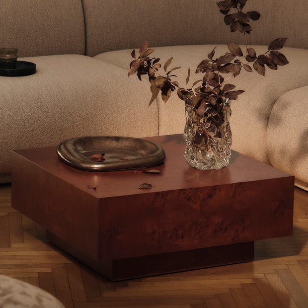 Ferm Living Konferenční stolek Burl, Dark Stained Burl - DESIGNSPOT