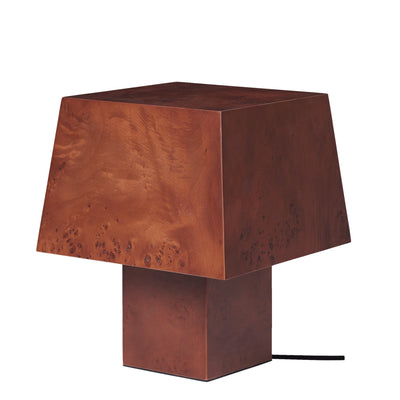 Ferm Living Stolní lampa Burl, Dark Stained Burl - DESIGNSPOT