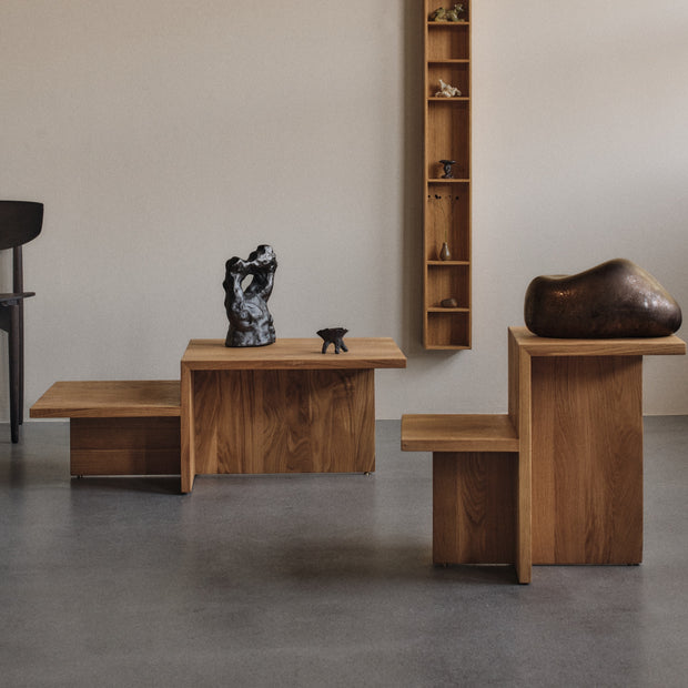 Ferm Living Konferenční stolek Distinct, Natural Oak - DESIGNSPOT