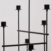 Ferm Living Svícen Elysia, Brushed Stainless Steel - DESIGNSPOT