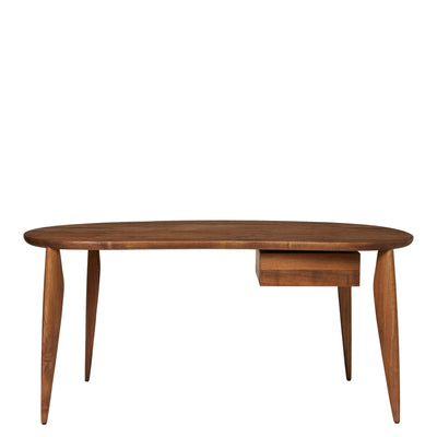 Ferm Living Psací stůl Feve, Walnut - DESIGNSPOT