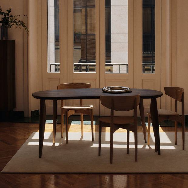 Ferm Living Psací stůl Feve, Walnut - DESIGNSPOT