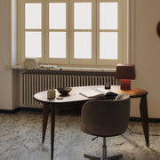 Ferm Living Stolní lampa Burl, Dark Stained Burl - DESIGNSPOT
