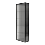 Ferm Living Nástěnná skříňka Haze Tall, Black - DESIGNSPOT