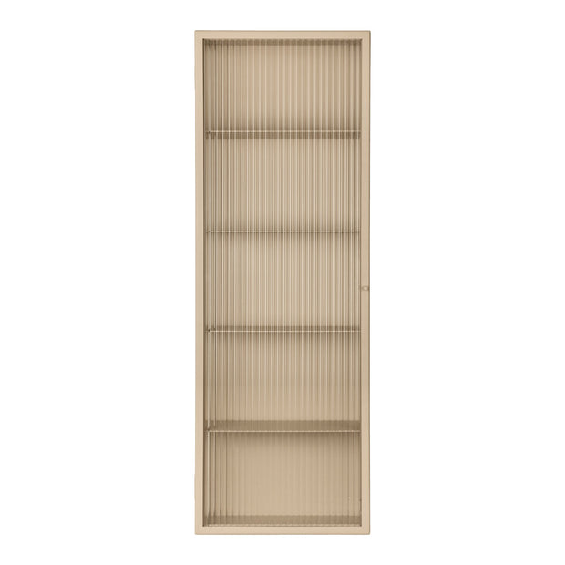 Ferm Living Nástěnná skříňka Haze Tall, Cashmere - DESIGNSPOT