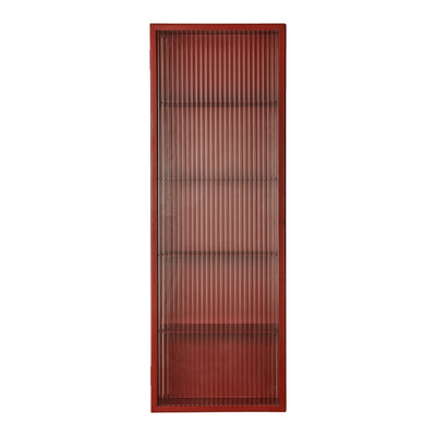 Ferm Living Nástěnná skříňka Haze Tall, Oxide Red - DESIGNSPOT