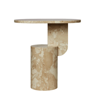Ferm Living Odkládací stolek Insert, Sand Marble - DESIGNSPOT