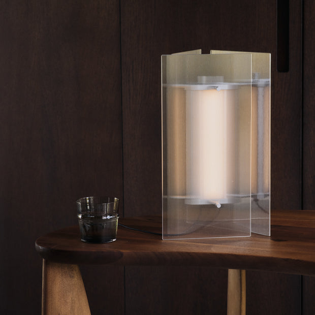 Ferm Living Stolní lampa Oeste, Clear Glass - DESIGNSPOT
