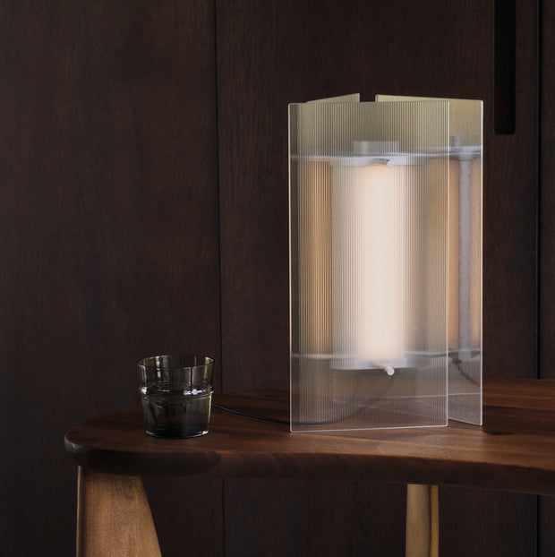 Ferm Living Skleničky Boya Low, Smoked Grey, sada 2 kusů - DESIGNSPOT