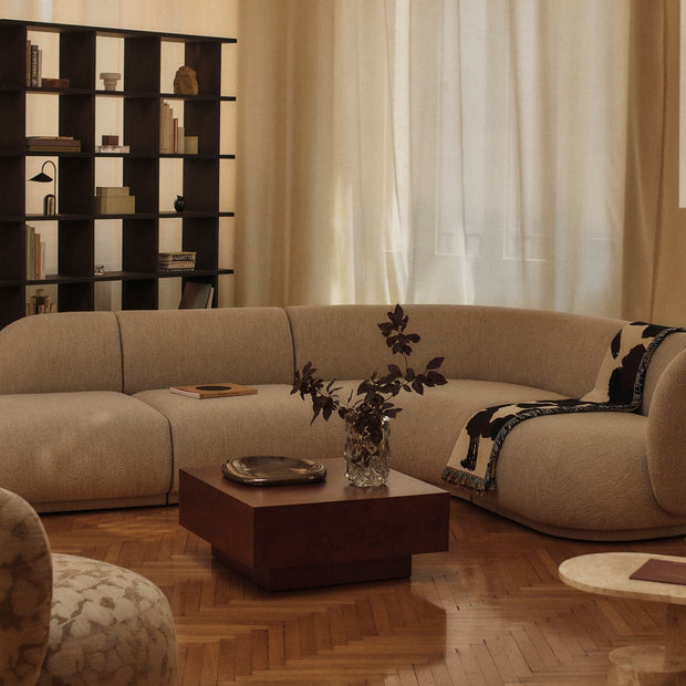 Ferm Living Konferenční stolek Burl, Dark Stained Burl - DESIGNSPOT