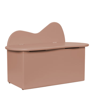 Ferm Living Dětská úložná lavice Slope, Rose - DESIGNSPOT