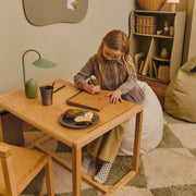 Ferm Living Sedací vak Pear, Green - DESIGNSPOT